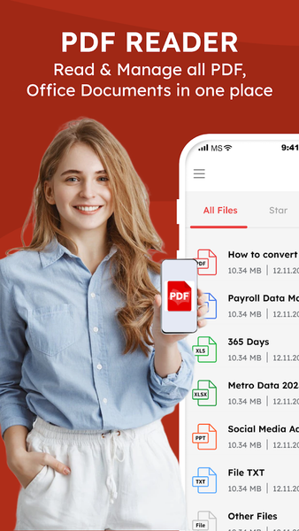 PDF Reader: Ebook, PDF Viewer - عکس برنامه موبایلی اندروید