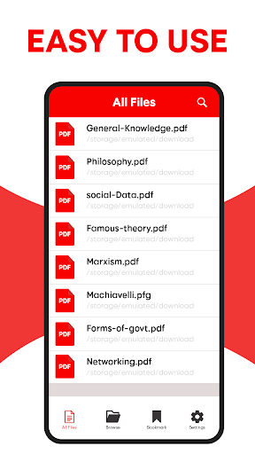 PDF Reader - Read All PDF - عکس برنامه موبایلی اندروید