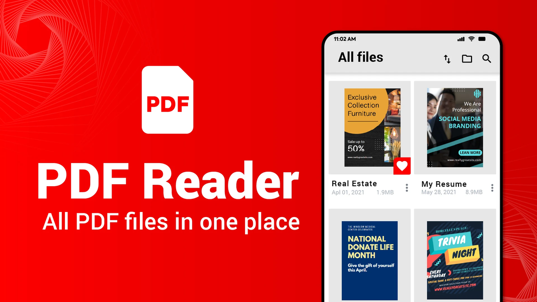 PDF Reader - Image screenshot of android app