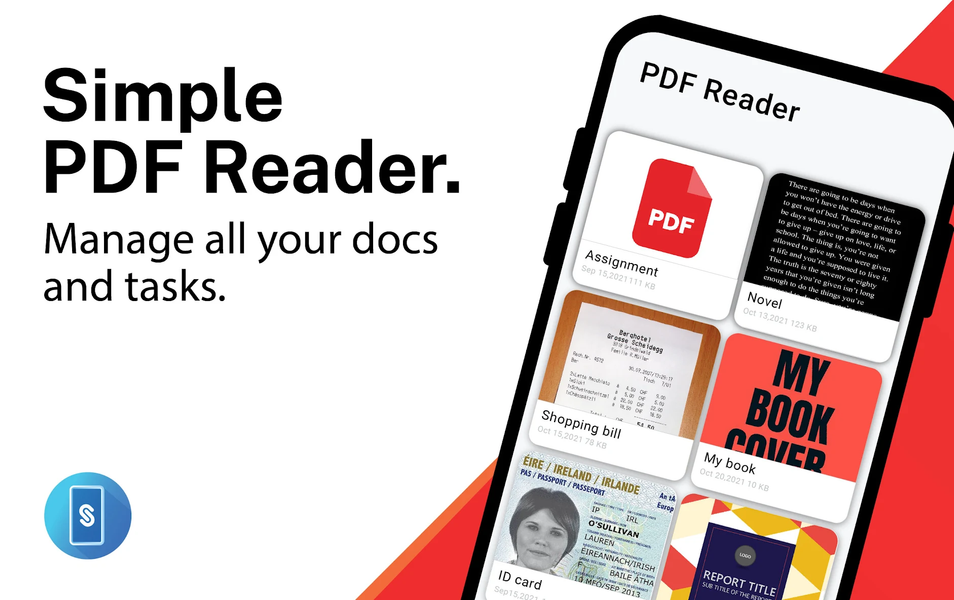 PDF Reader - PDF Viewer App - عکس برنامه موبایلی اندروید
