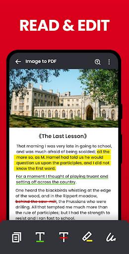 PDF Reader - PDF Editor - عکس برنامه موبایلی اندروید