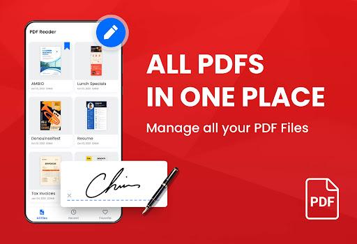 PDF Reader - PDF Viewer - عکس برنامه موبایلی اندروید