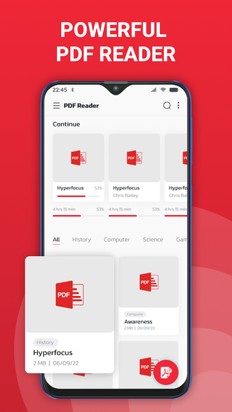 Smart PDF Reader - PDF Viewer - عکس برنامه موبایلی اندروید