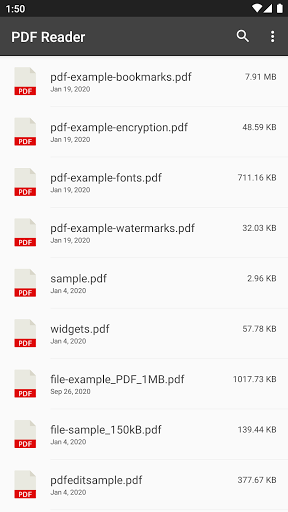 PDF Reader - PDF Viewer - Image screenshot of android app