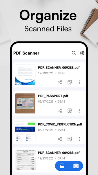 Document Scanner - Scan to PDF - عکس برنامه موبایلی اندروید