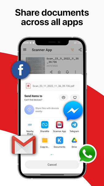 PDF Scanner & Editor PRO - عکس برنامه موبایلی اندروید