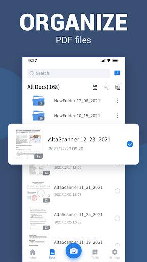 PDF Scanner App - AltaScanner - عکس برنامه موبایلی اندروید