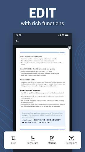 PDF Scanner App - AltaScanner - عکس برنامه موبایلی اندروید