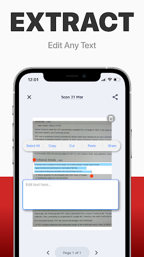 PDF scanner - Scan Documents - Image screenshot of android app