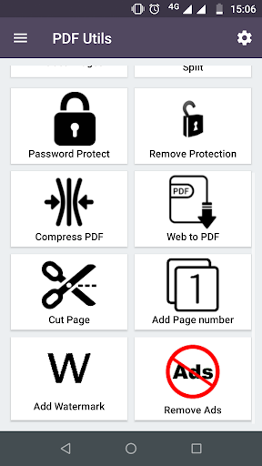 PDF Utils: Merge, Split & Edit - عکس برنامه موبایلی اندروید
