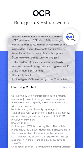 Simple CamScanner-Camera Scanner To Pdf - عکس برنامه موبایلی اندروید