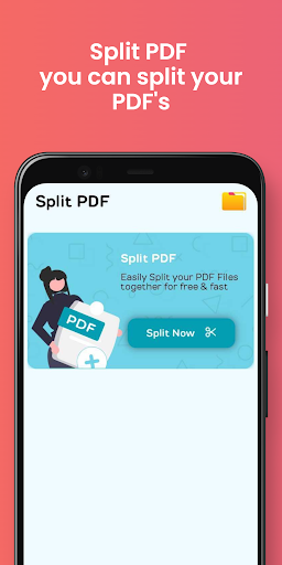 Split PDF: Extract PDF Pages - Image screenshot of android app