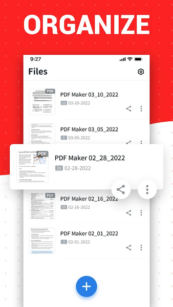 Image to PDF: JPG to PDF Maker - عکس برنامه موبایلی اندروید