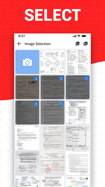 Image to PDF: JPG to PDF Maker - عکس برنامه موبایلی اندروید