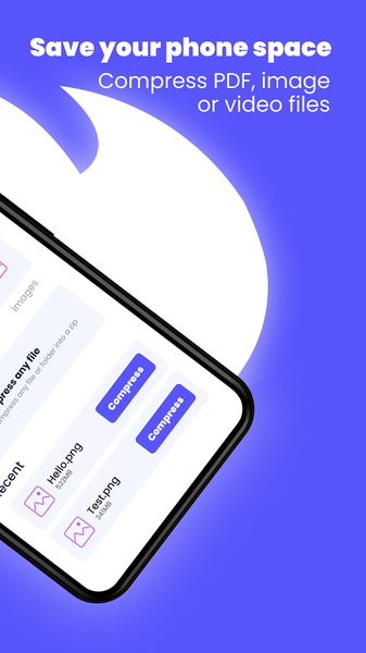 File Compressor: Compress File - عکس برنامه موبایلی اندروید