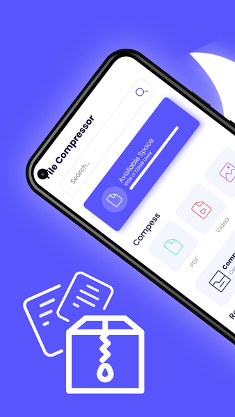 File Compressor: Compress File - عکس برنامه موبایلی اندروید
