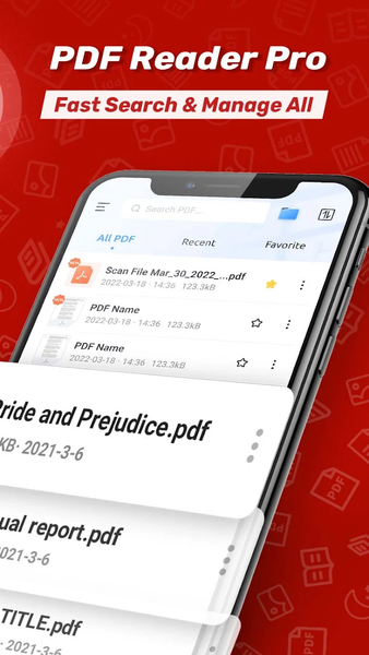 PDF Viewer: E-Book PDF Reader - عکس برنامه موبایلی اندروید