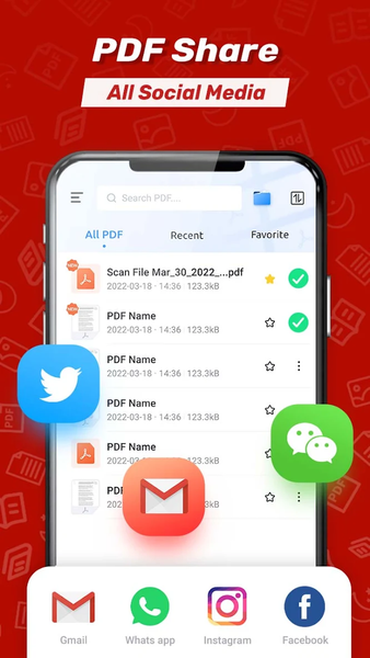 PDF Viewer: E-Book PDF Reader - عکس برنامه موبایلی اندروید