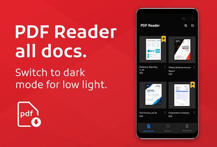 PDF Reader App : Read All PDF - عکس برنامه موبایلی اندروید