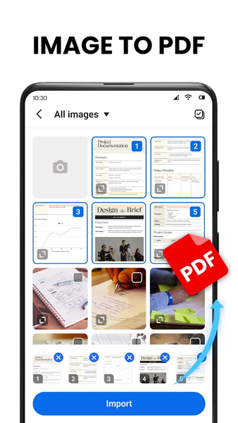 PDF Reader - View PDF Files - عکس برنامه موبایلی اندروید