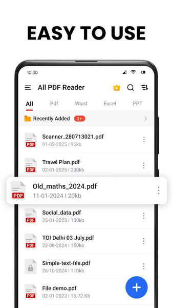 PDF Reader - View PDF Files - Image screenshot of android app