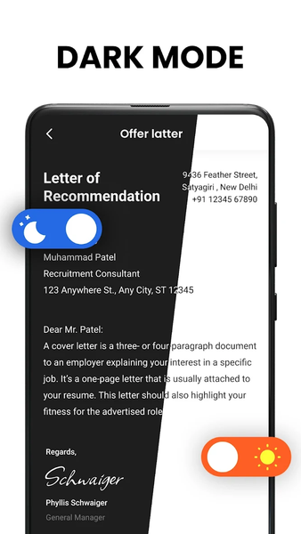PDF Reader - View PDF Files - عکس برنامه موبایلی اندروید