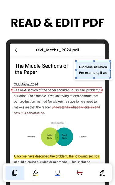 PDF Reader - View PDF Files - عکس برنامه موبایلی اندروید