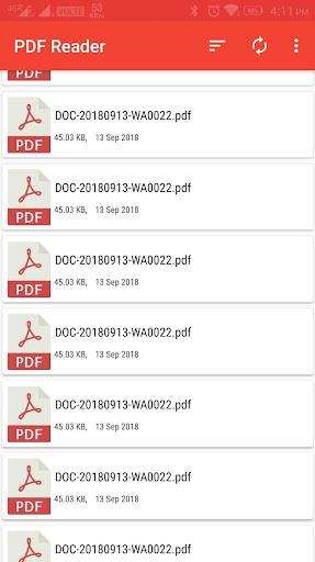 PDF Reader - Image screenshot of android app