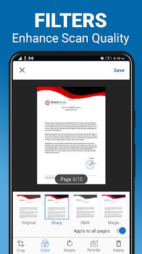 PDF Scanner App - Image screenshot of android app