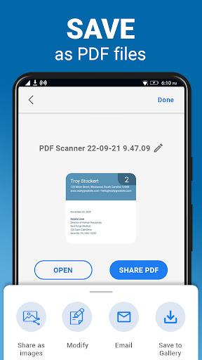PDF Scanner App - Image screenshot of android app