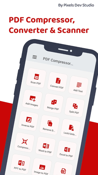 PDF Compressor & Converter - Image screenshot of android app