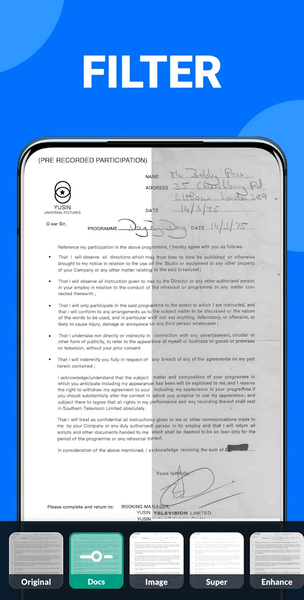 PDF Scanner - Document Scanner - Image screenshot of android app