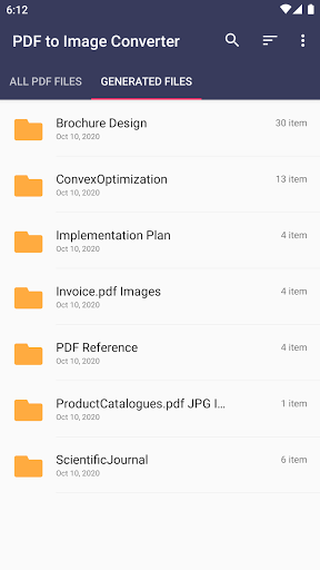 PDF to JPG: PDF to Image Converter - عکس برنامه موبایلی اندروید