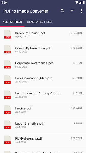 PDF to JPG: PDF to Image Converter - Image screenshot of android app