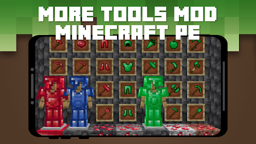 More Tools Mod for Minecraft - Image screenshot of android app