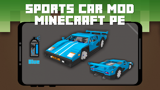 Sports Car Mod for Minecraft - Image screenshot of android app