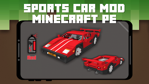 Sports Car Mod for Minecraft - Image screenshot of android app