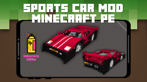 Sports Car Mod for Minecraft - عکس برنامه موبایلی اندروید