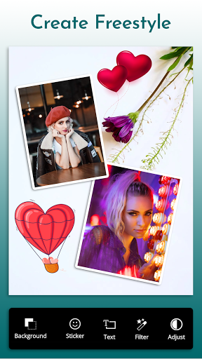 Photo Grid - Photo Collage Maker & Photo Editor - عکس برنامه موبایلی اندروید