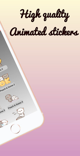 Peach and Goma - Animated - Image screenshot of android app