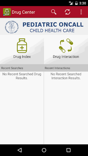 Drug Center - Pediatric Oncall - عکس برنامه موبایلی اندروید