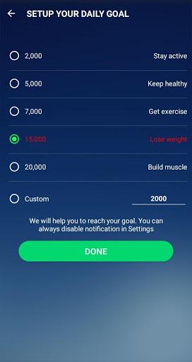 Pedometer - Step Counter & Calorie Counter Free - عکس برنامه موبایلی اندروید