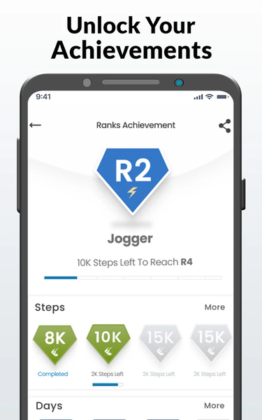 Pedometer: Daily Step Counter - عکس برنامه موبایلی اندروید