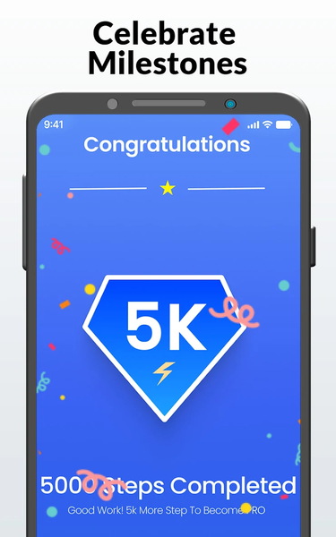 Pedometer: Daily Step Counter - عکس برنامه موبایلی اندروید