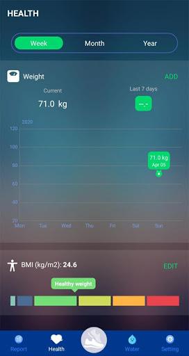 Pedometer - عکس برنامه موبایلی اندروید