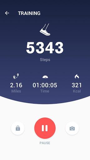Pedometer - Step Counter - Image screenshot of android app