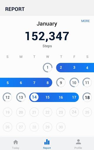 Pedometer - Step Counter - Image screenshot of android app