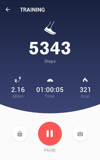 Pedometer - Step Counter - Image screenshot of android app