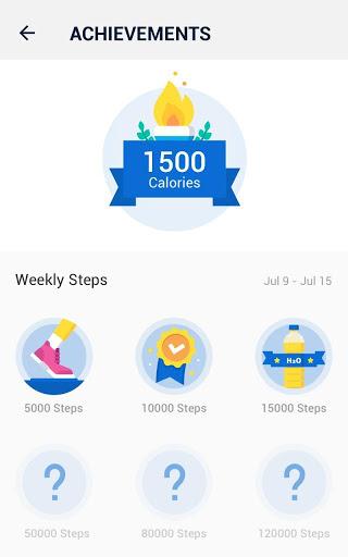 Pedometer - Step Counter - Image screenshot of android app