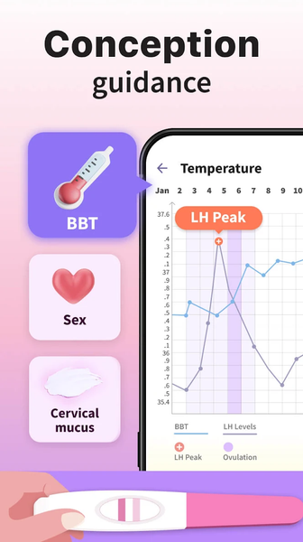 Ovulation & Period Tracker - عکس برنامه موبایلی اندروید